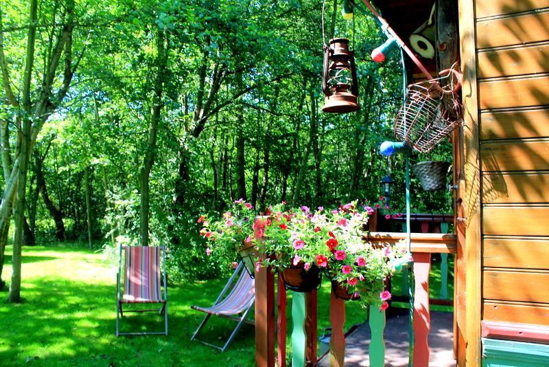 Bed and Breakfast Roulottes Du Rouard Camiers Pokój zdjęcie